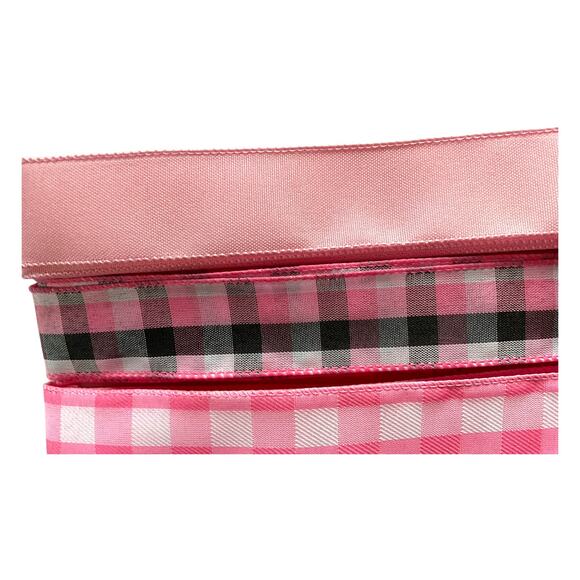 DIY Easter Bunny Gnome Wreath Making Kit, Spring Sign Ribbon Bundle Set - Picture 5 of 5